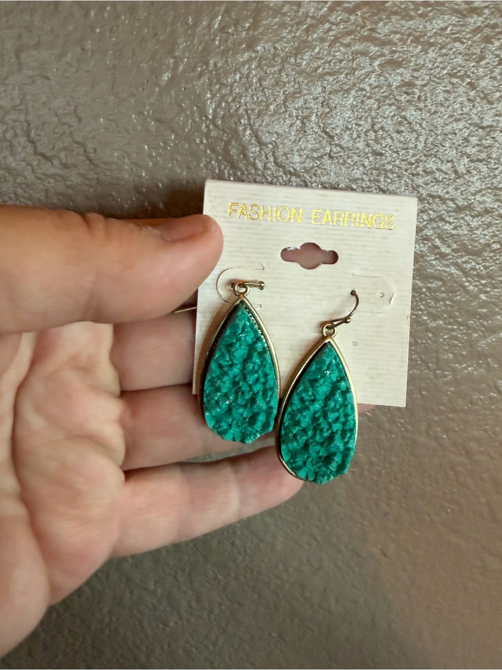 Teardrop Dangle Earrings -